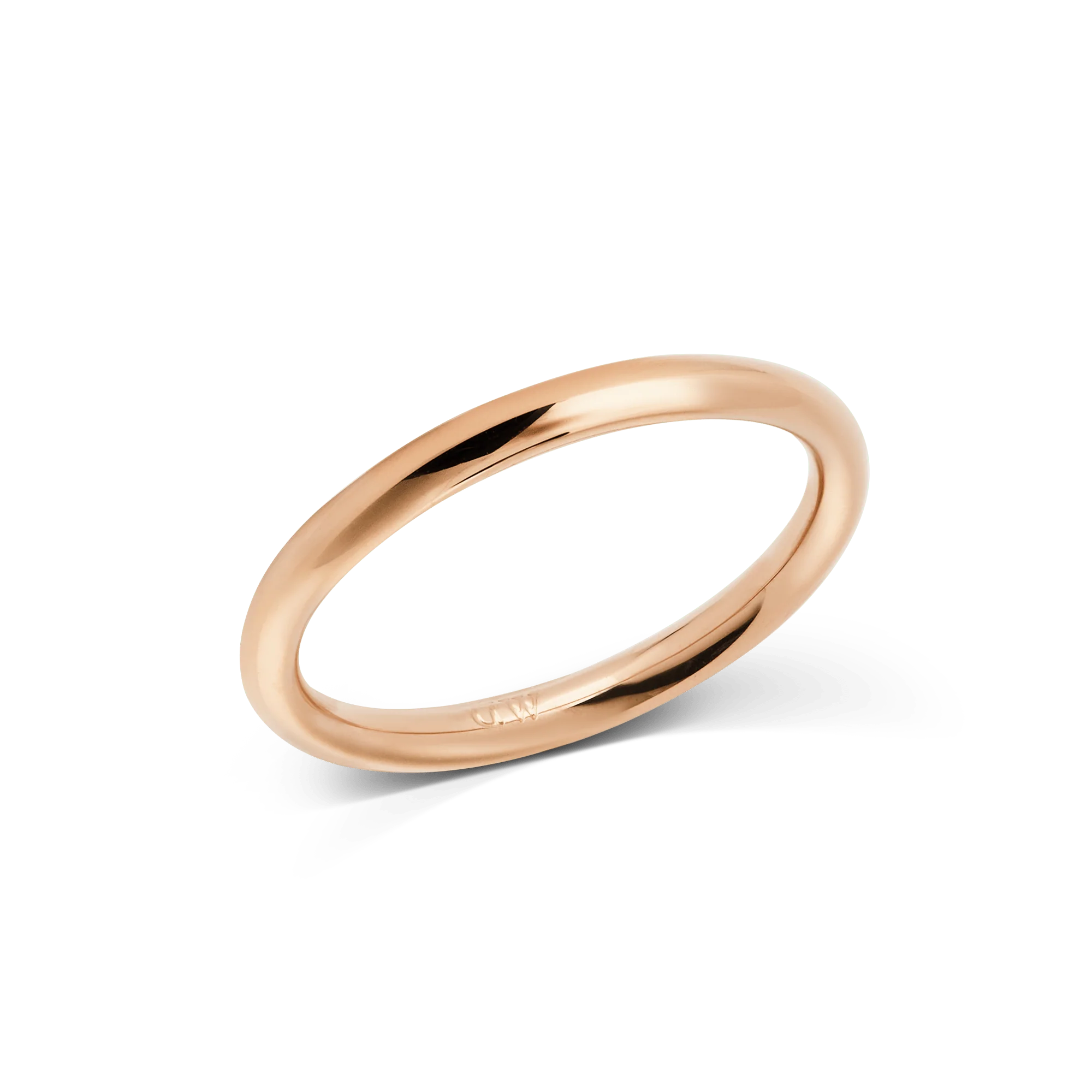Arch Ring Rose Gold 2.5mm - Image 3
