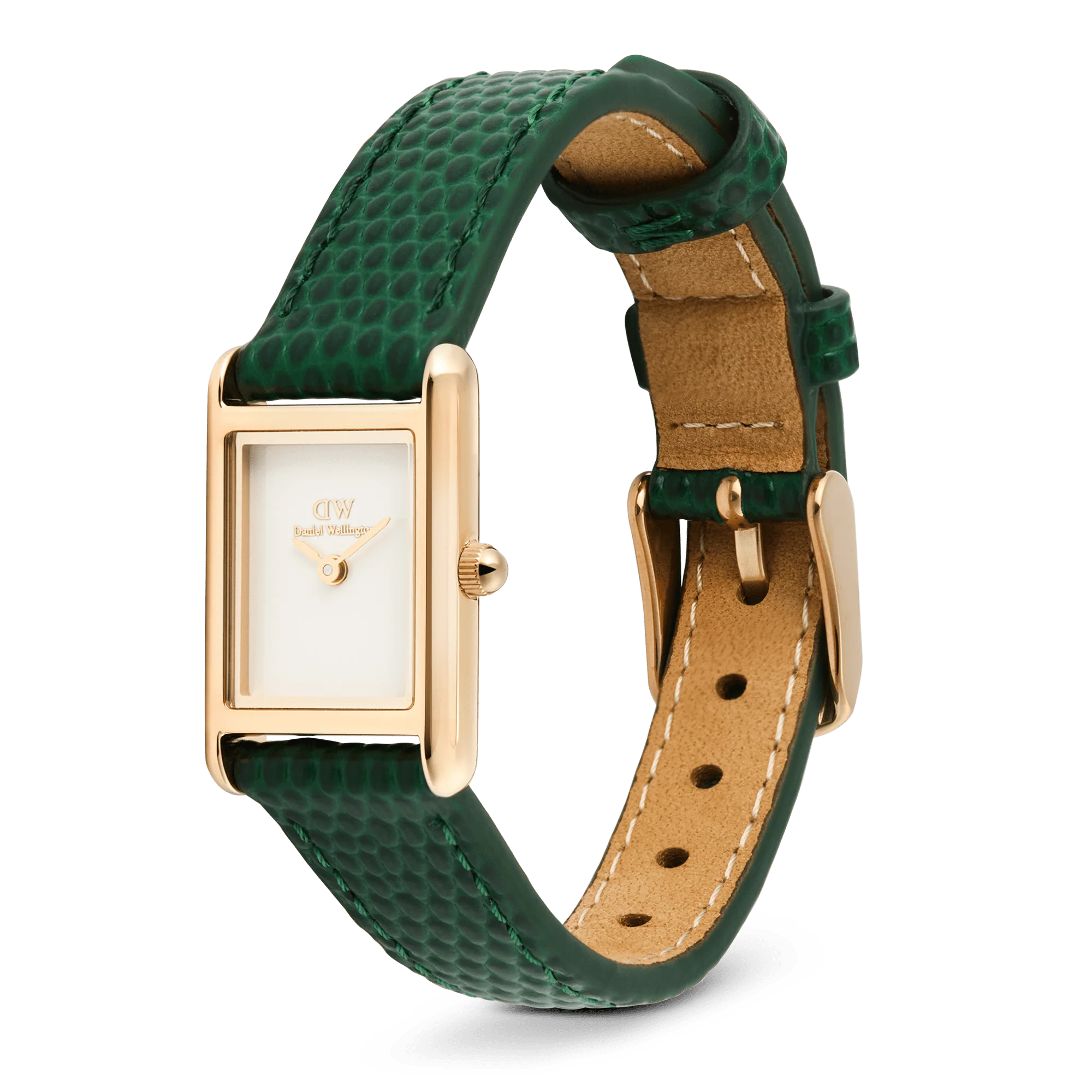 Bound Mini Green Lizard Rose Gold - Image 5