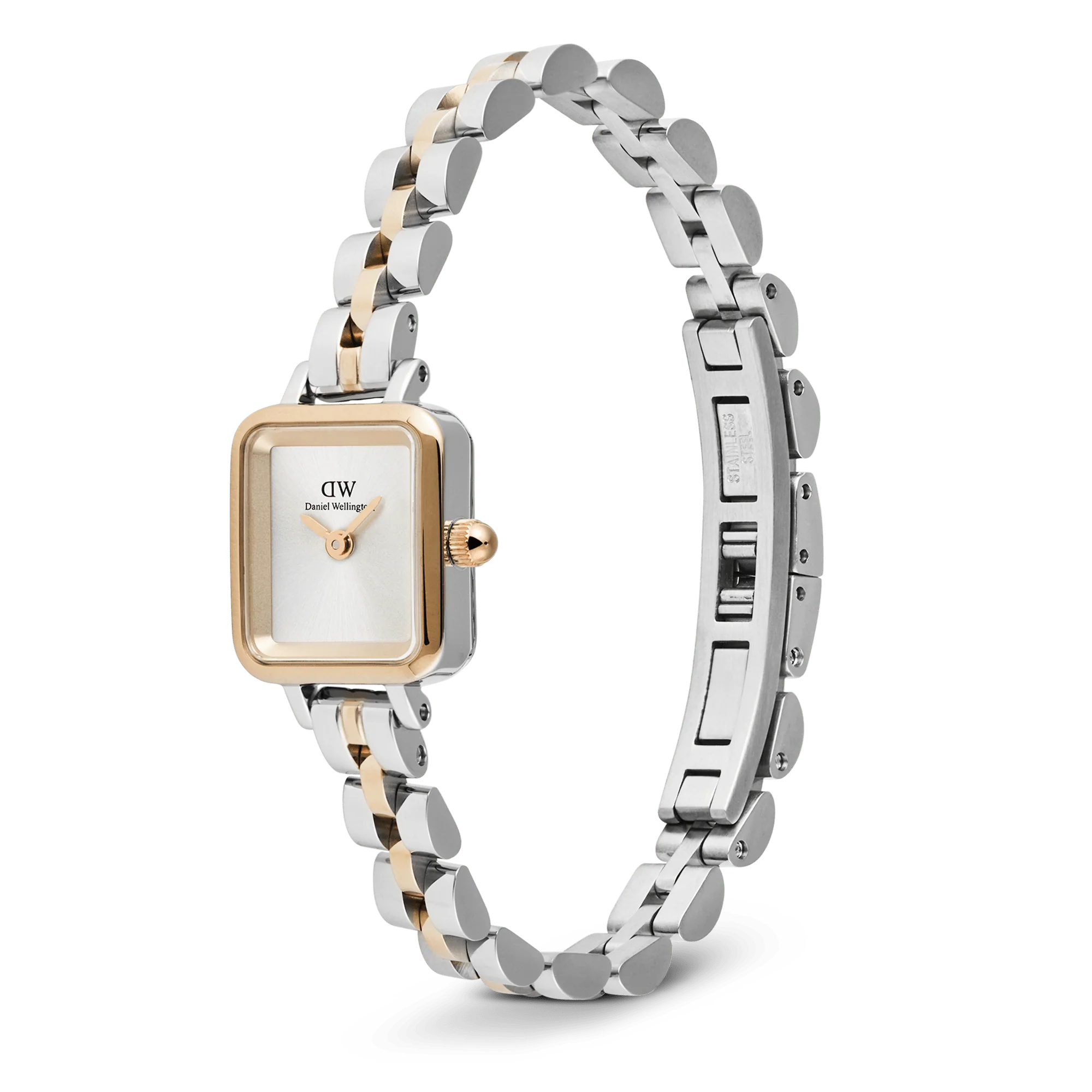 Quadro Mini Arch 3-Link Two Tone Rose Gold - Image 4
